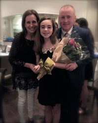 We could not be more proud of the way she finished her cheer season~never giving up!