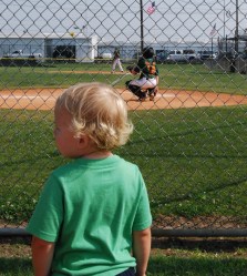 Tatum loved watching Warren play when they would come and visit....2013