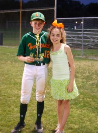 Grace...always proud to celebrate with Warren