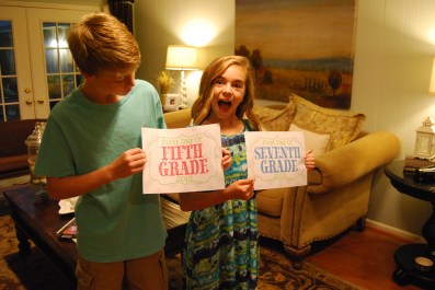 First day of school ~ 2012